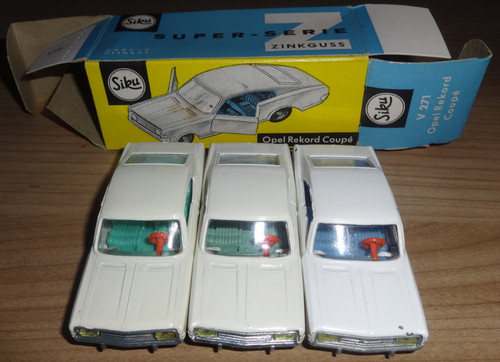 Siku 271 opel - ,3x, 271,opel
